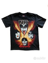 Maglietta rock Kiss Revenge World Tour Rock