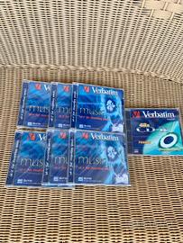 7 CD-R verbatim con custodia - nuovo