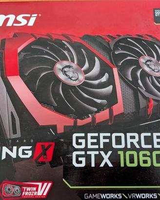 GTX MSI NVIDIA 1060 GAMING X 6GB