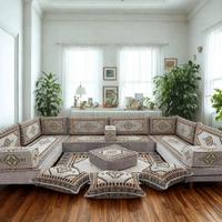 Set di divani da pavimento in stile arabo