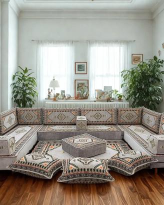 Set di divani da pavimento in stile arabo