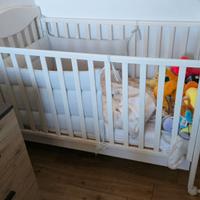 Lettino e fasciatoio della Erbesi