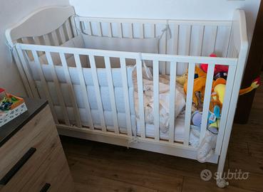 Lettino e fasciatoio della Erbesi