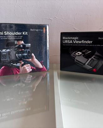 Blackmagic Ursa Mini Viewfinder + Shoulder Kit
