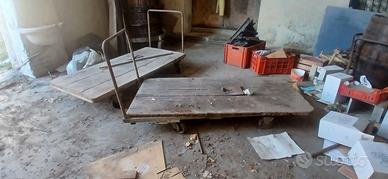 Carrelli da cantina vintage