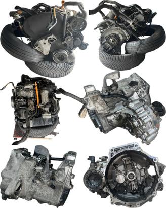 Motore audi vw 1.9 tdi 90cv e cambio 5 marce