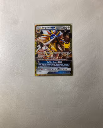 Pokemon Solgaleo Gx 30º anniversario