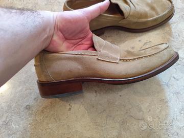 Scarpe Fusaro originali n. 45 camosciate e cuoio