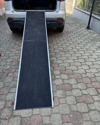 Rampa da auto ripiegabile antiscivolo