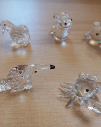 swarovski lotto 5 animaletti danneggiati