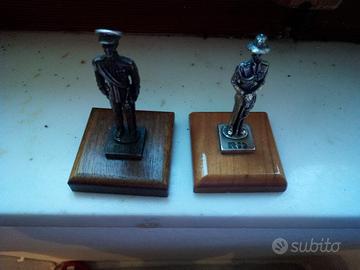 miniature soldatini in argento da collezione