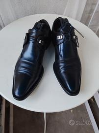 scarpe eleganti da uomo "Paciotti" pelle nera TG42