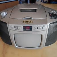 portable TV, Radio, CD Seleco Walkie CDTV-2A