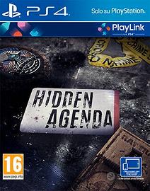 HIDDEN AGENDA per PlayStation 4 USATO 