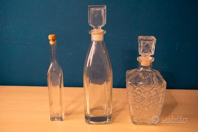 Bottiglie in vetro per liquori - Arredamento e Casalinghi In