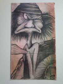 Disegno a matita e carboncino, Goblin Folletto