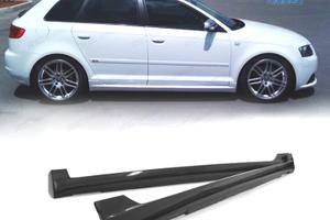 PROFILI LATERALI PER AUDI A3 8PA SPORTBACK 03-11 L