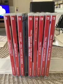 COLLEZIONE FINAL FANTASY NINTENDO SWITCH NUOVI