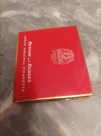 Scatola latta porta sigarette Benson Hedges