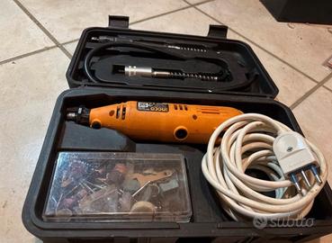 Mini smerigliatrice con accesori