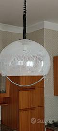 lampadario iguzzini vintage anni 70 a sfera