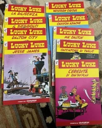 Lucky Luke 18 avventure in 9 albi