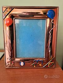 cornice portafoto argento 