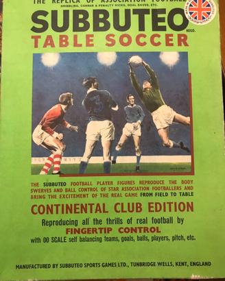 Subbuteo versione originale inglese anni 70’