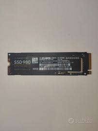 SAMSUNG 980 Hard disk SSD NVME 980 500GB M.2 
