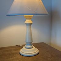 Shabby chic lampada per comodino