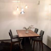 Lampadario a bulbi in vetro soffiato