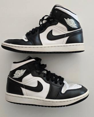 Nike Air Jordan Mid Panda taglia 36