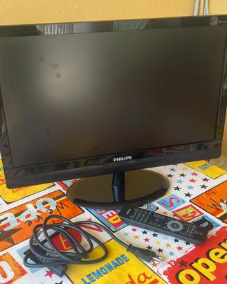 Tv led monitor 22 pollici