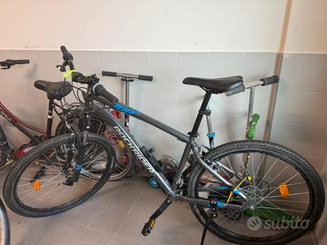 MTB Rockrider taglia L + lucchetto alta sicurezza