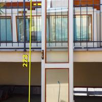 Porta Finestra anni 70 con doppio vetro del 2013