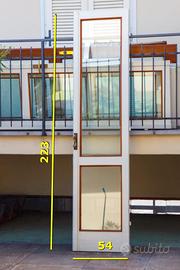 Porta Finestra anni 70 con doppio vetro del 2013