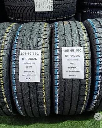 4 gomme 195 60 16C GT RADIAL RIF2073