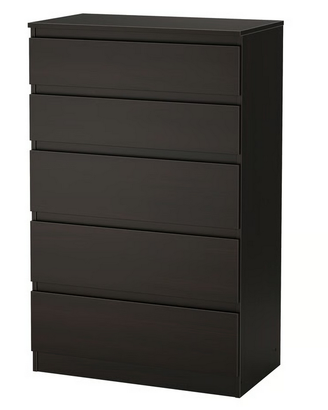 Cassettiera IKEA Kullen Nuova montata 70x40x112 cm