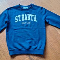 Felpa da bambino Bobby con stampa St. Barth sport