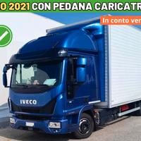 Iveco eurocargo 80-220 anno 2021 con pedana