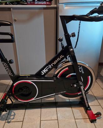 Spin bike JK Fitness + stepper
