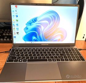 NOTEBOOK 15,6 WOZIFAN 6GB 128GB FHD Aziendale