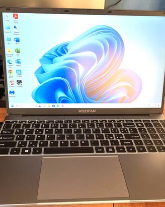 NOTEBOOK 15,6 WOZIFAN 6GB 128GB FHD Aziendale