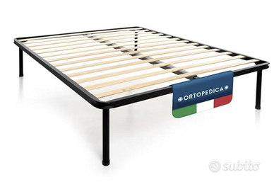 Rete letto matrimoniale ortopedica 160 x 200