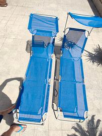 Lettini con parasole