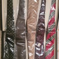 cravatte imbustate mai usate ottime marche