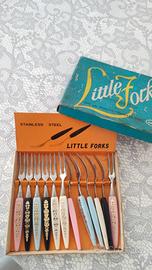 forchettine cocktail vintage di qualità 
