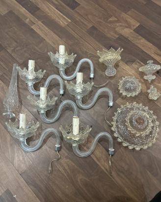 Ricambi lampadario di Murano