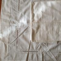 Lenzuolo matrimoniale ricamato a mano. 2