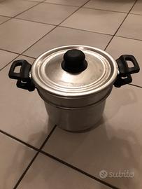 Cuocipasta in alluminio con colapasta